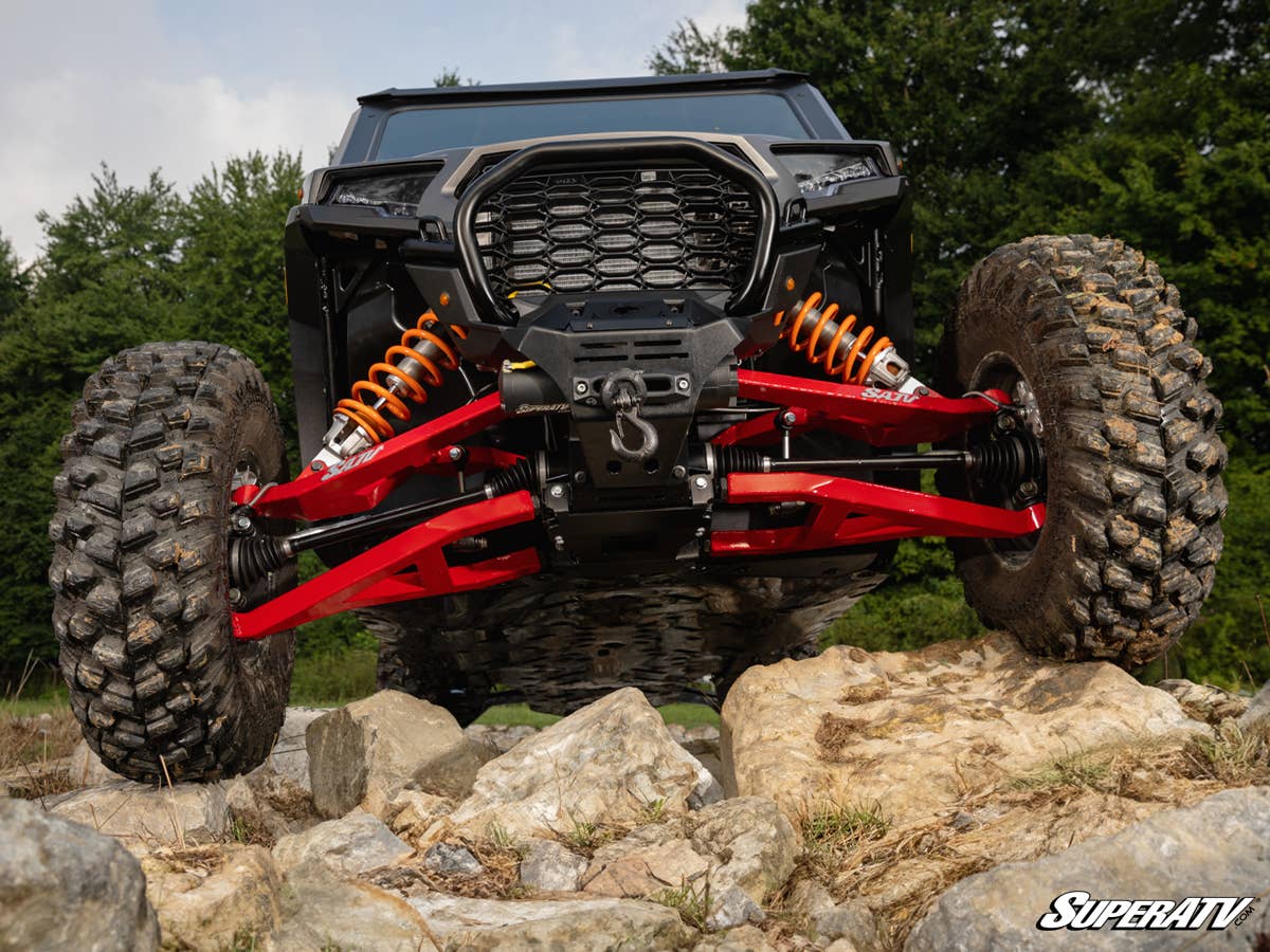 SuperATV 2024+ Polaris RZR XP Sidewinder A-Arms - 1.5” Forward Offset