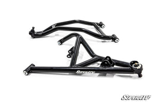 SuperATV Polaris RZR XP Turbo High Clearance 1.5" Forward Offset A-Arms
