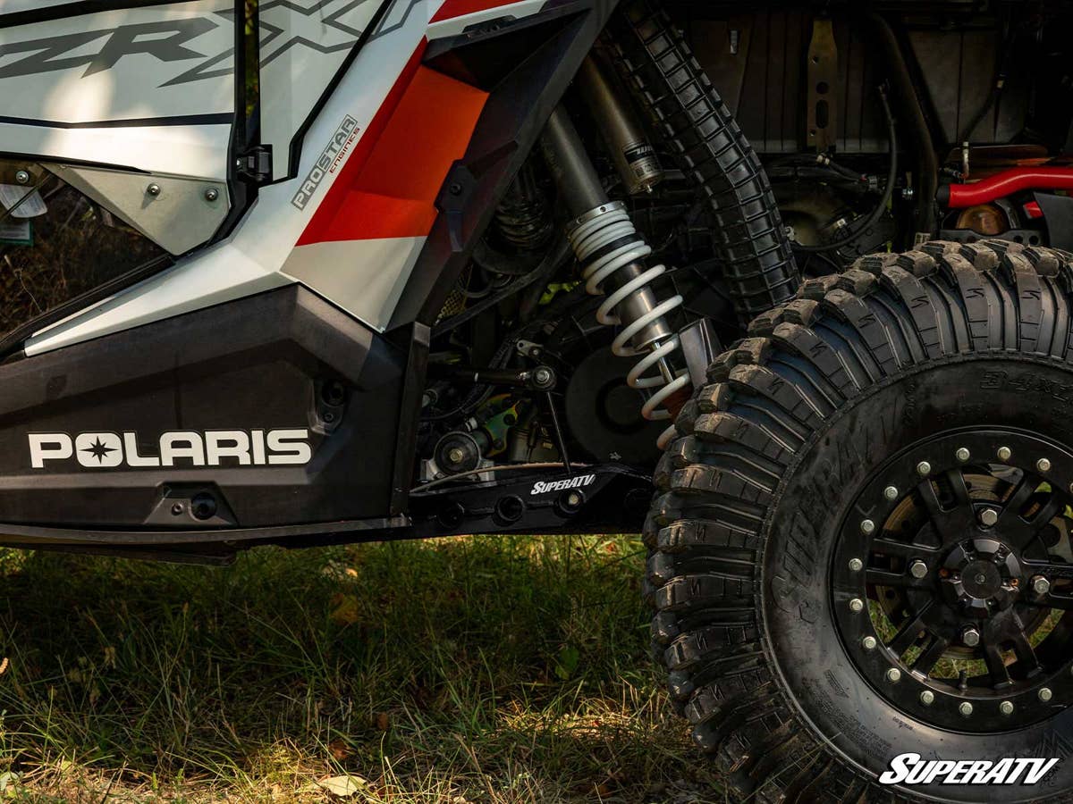 SuperATV Polaris RZR XP Turbo High Clearance Rear Trailing Arms