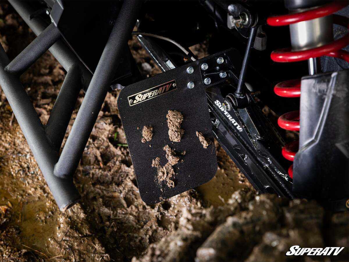 SuperATV Polaris RZR XP Turbo Mud Flaps