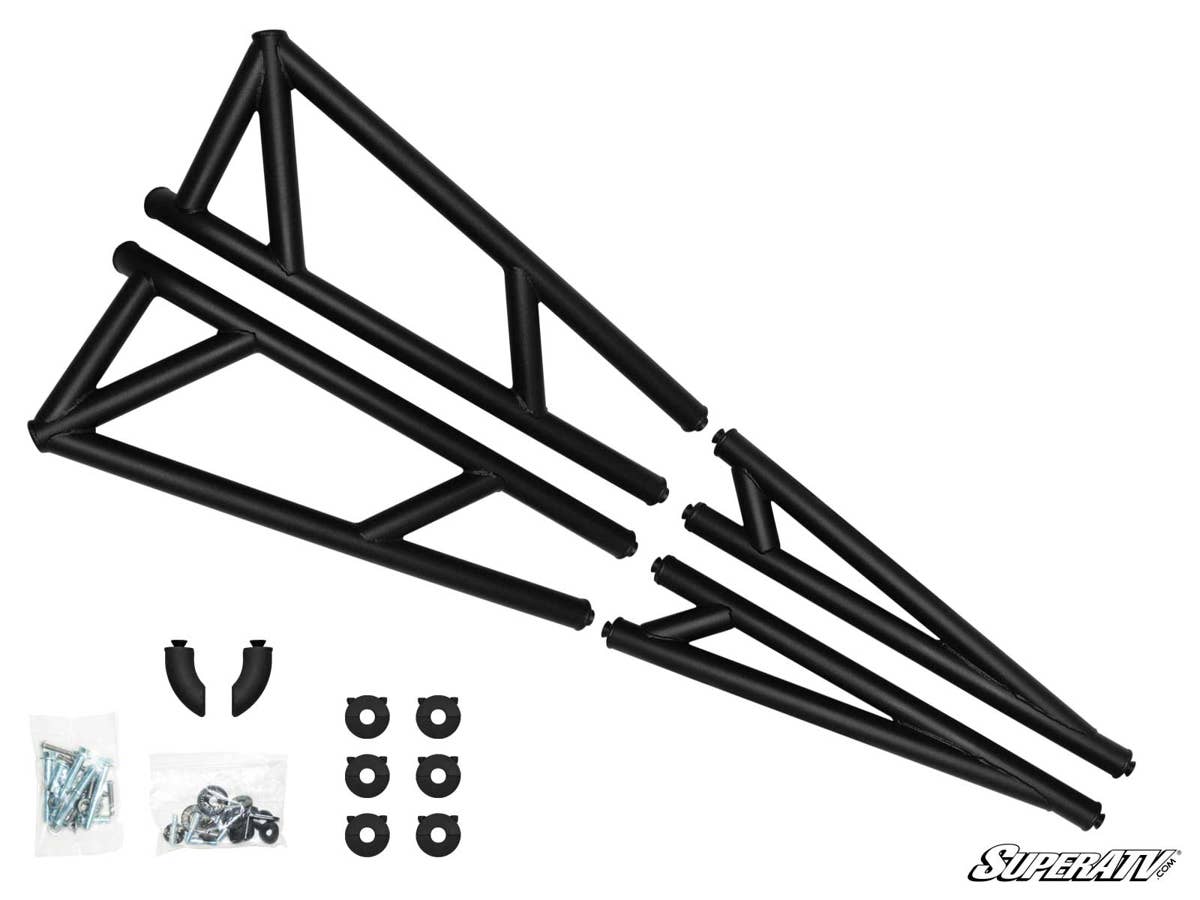 SuperATV Polaris RZR XP Turbo Nerf Bars