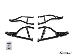 SuperATV Polaris RZR XP Turbo S High Clearance Front A-Arms