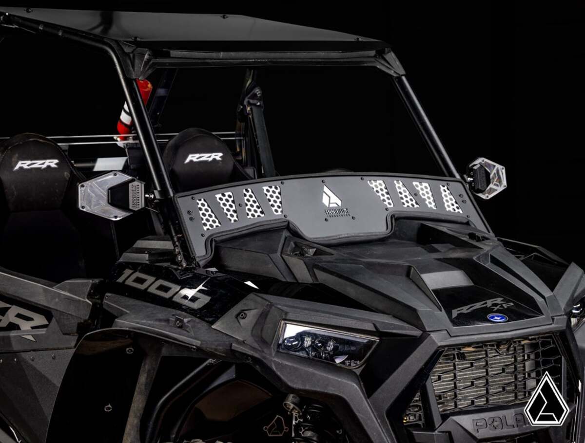 SuperATV Polaris RZR XP Turbo S Windscreen by Assault Industries