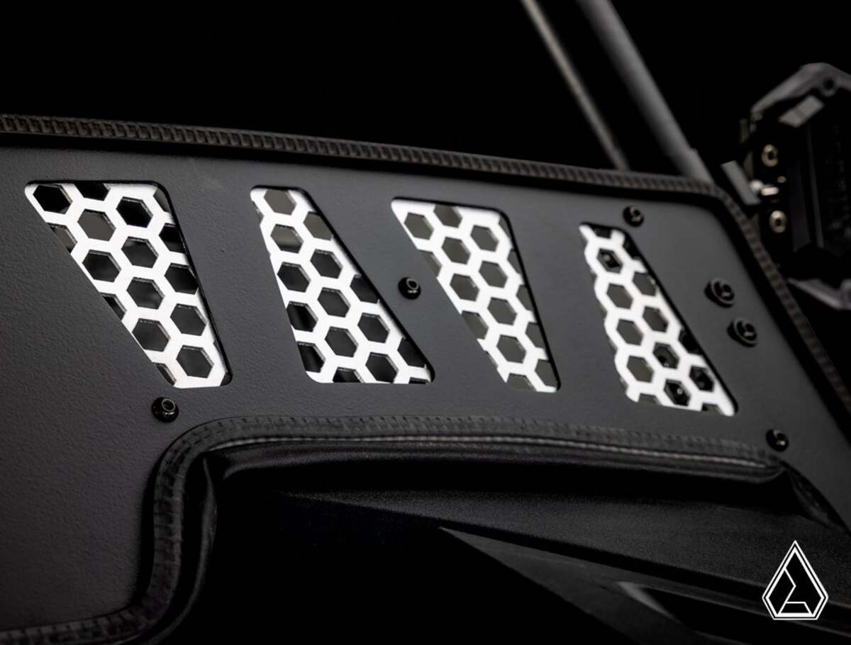 SuperATV Polaris RZR XP Turbo S Windscreen by Assault Industries