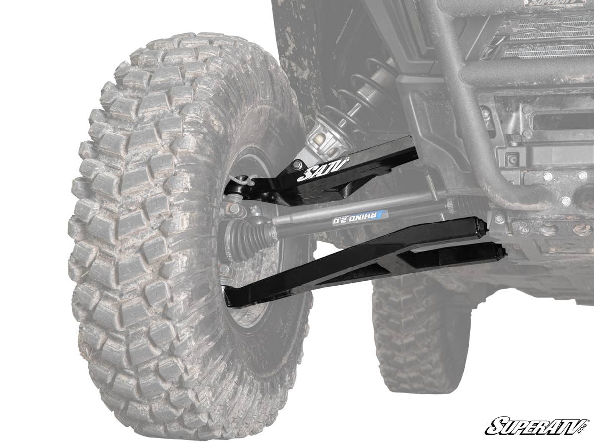 SuperATV Polaris RZR XP Turbo 1.5" Forward Offset Sidewinder A-Arms