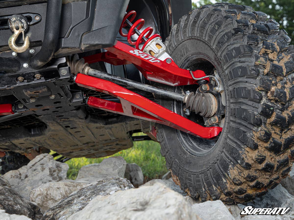 SuperATV Polaris RZR XP Turbo 1.5" Forward Offset Sidewinder A-Arms