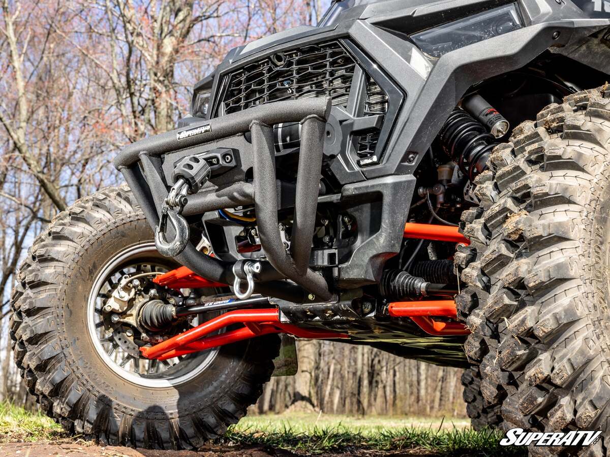 SuperATV Polaris RZR XP Turbo Winch-Ready Front Bumper