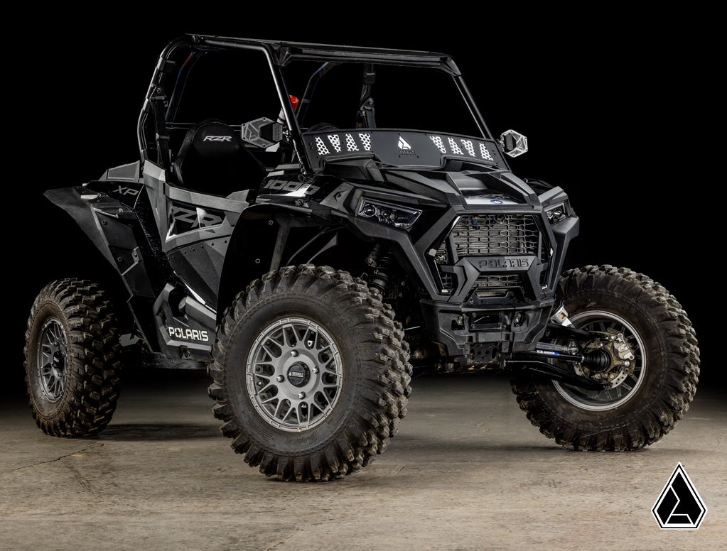 SuperATV Polaris RZR XP Turbo Windscreen by Assault Industries