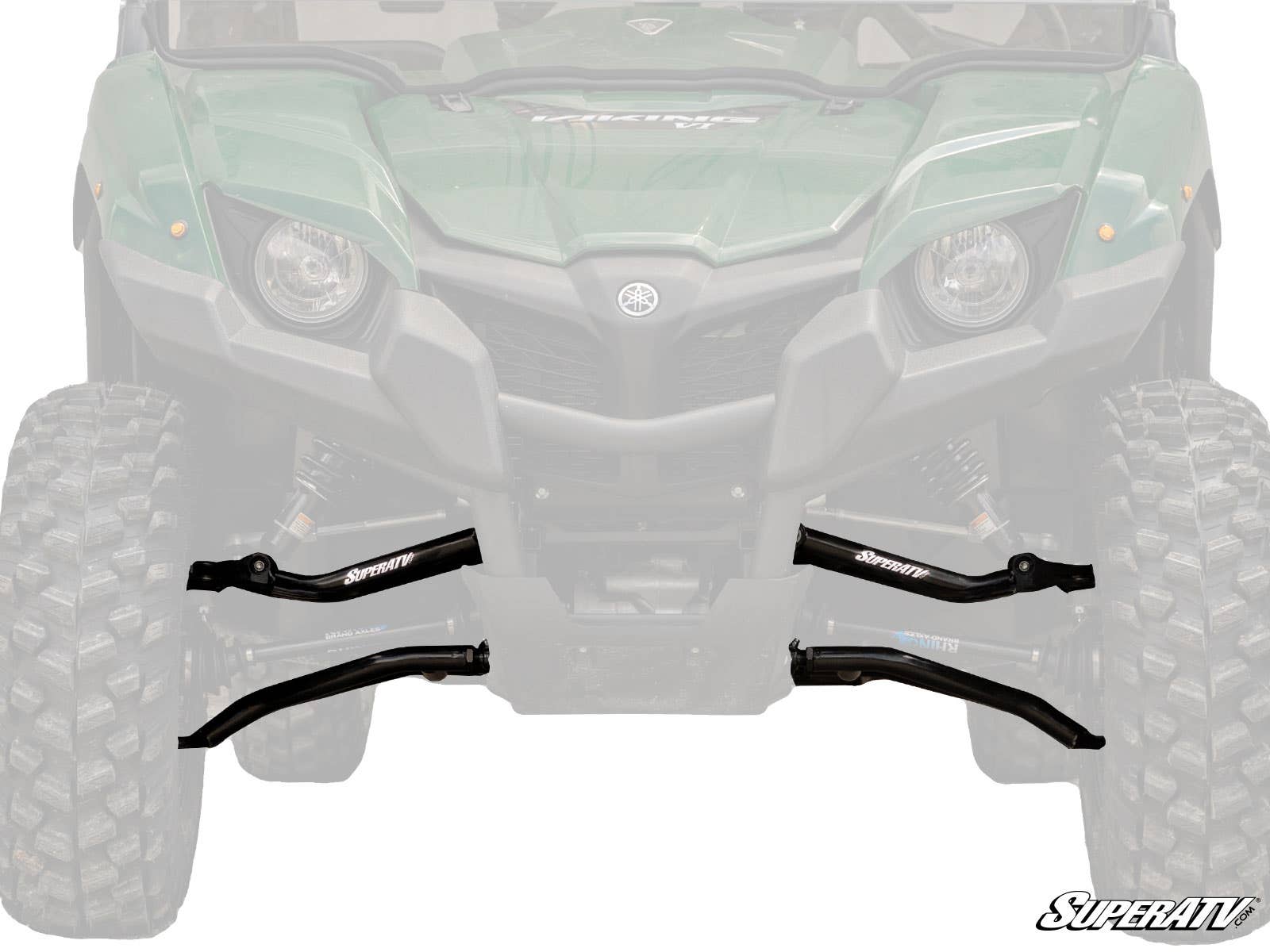 SuperATV Yamaha Wolverine High Clearance 1.5" Forward Offset A-Arms