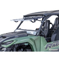 SuperATV Yamaha Wolverine RMAX Scratch Resistant Flip Windshield