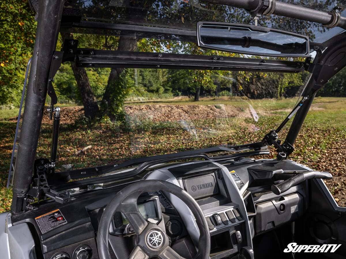 SuperATV Yamaha Wolverine X2 Scratch Resistant Flip Windshield