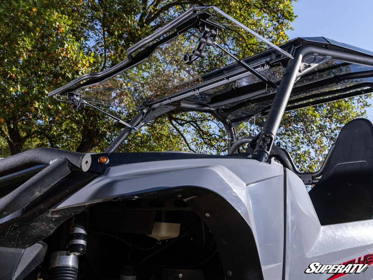 SuperATV Yamaha Wolverine X2 Scratch Resistant Flip Windshield