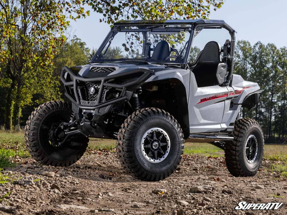 SuperATV Yamaha Wolverine X2 Scratch Resistant Flip Windshield