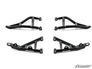 SuperATV Yamaha Wolverine X4 High Clearance 1.5" Forward Offset A-Arms