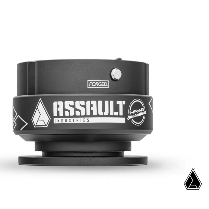 Assault Industries 6 Bolt Universal Quick Release Steering Wheel Adapter (Hub Not Included)