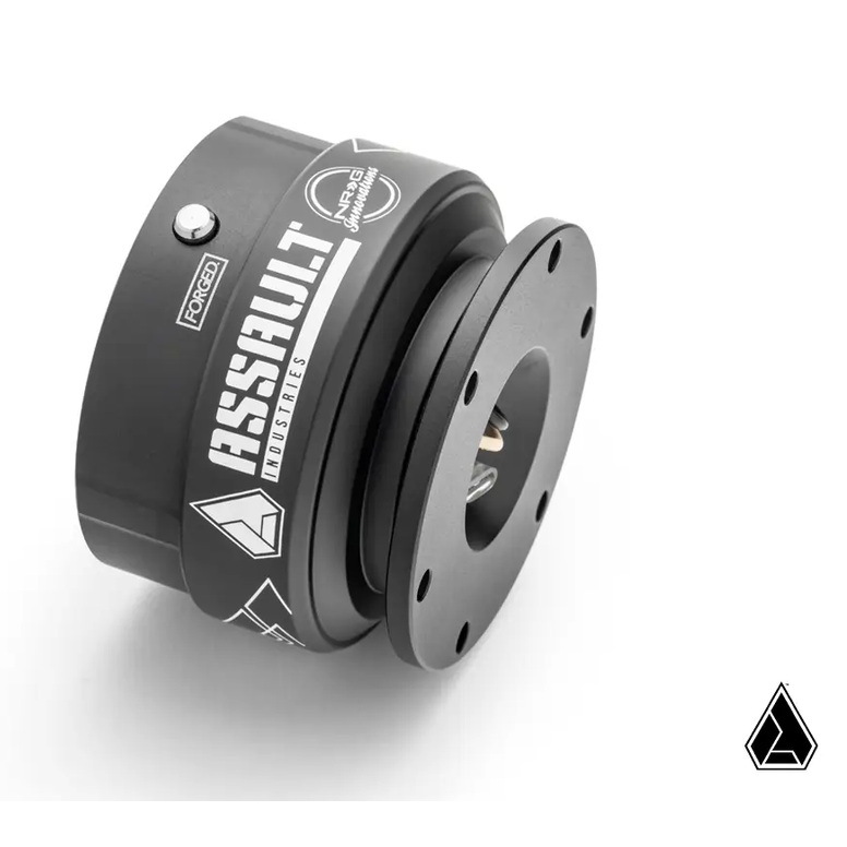 Assault Industries 6 Bolt Universal Quick Release Steering Wheel Adapter (Hub Not Included)