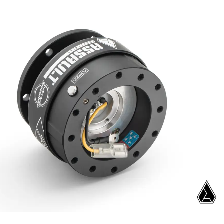 Assault Industries 6 Bolt Universal Quick Release Steering Wheel Adapter (Hub Not Included)