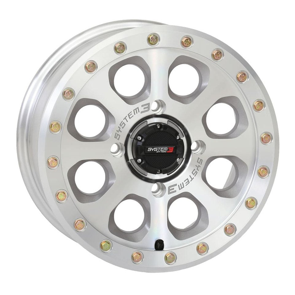 System 3 Machined SB-7 Beadlock & Maxxis Liberty Performance Off Road Wheel & Tire Kit