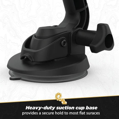TerraClamp Suction Cup Action Camera Mount