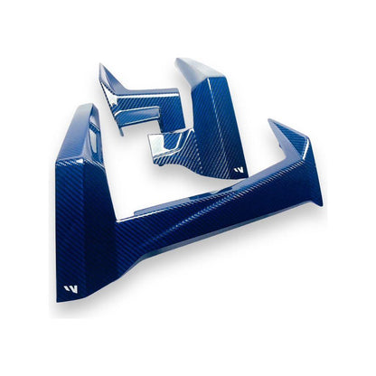 Polaris RZR Pro / Turbo R Carbon Fiber Dash Trim Kit (3-Piece)