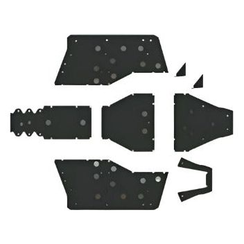 Polaris Ranger Skid Plate with Sliders