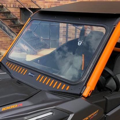 Can Am Commander / Maverick Vented Glass Windshield