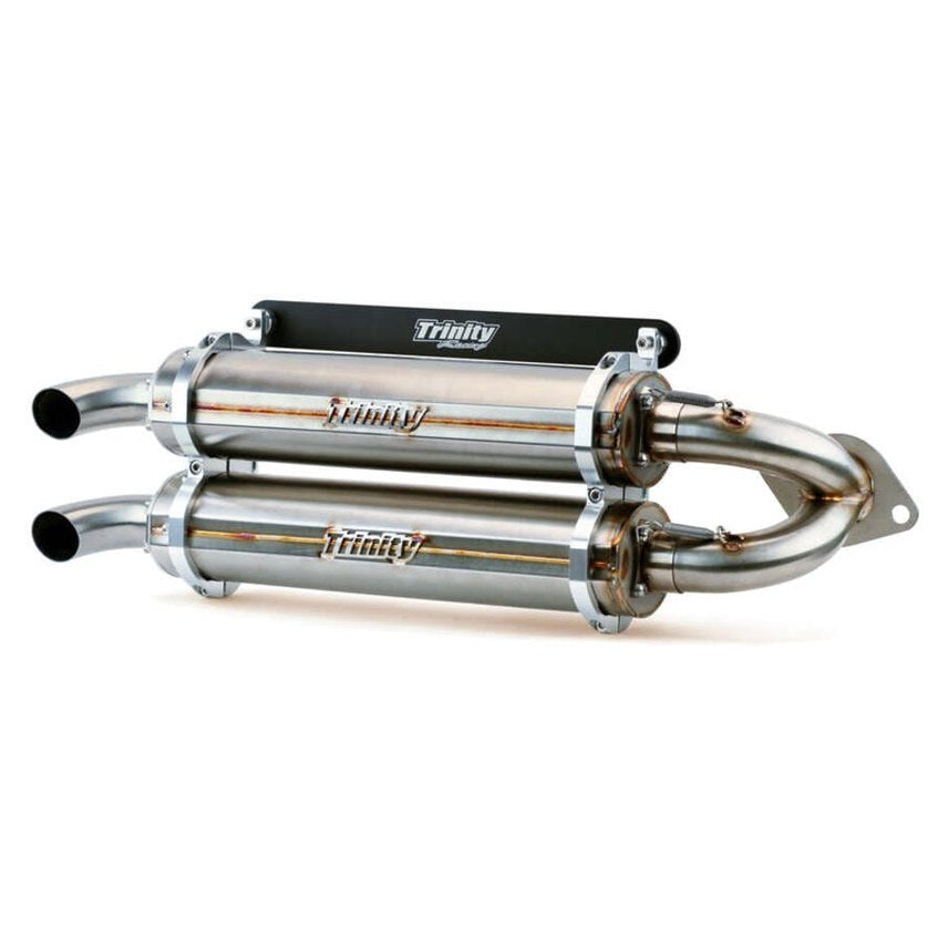 Trinity Racing '15-'23 Polaris RZR XP 1000 Stainless Steel Slip on Exhaust