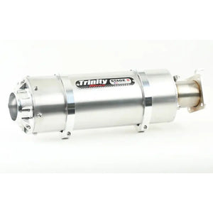 Trinity Racing '20 Kawasaki KRX 1000 Slip-On Exhaust - Brushed