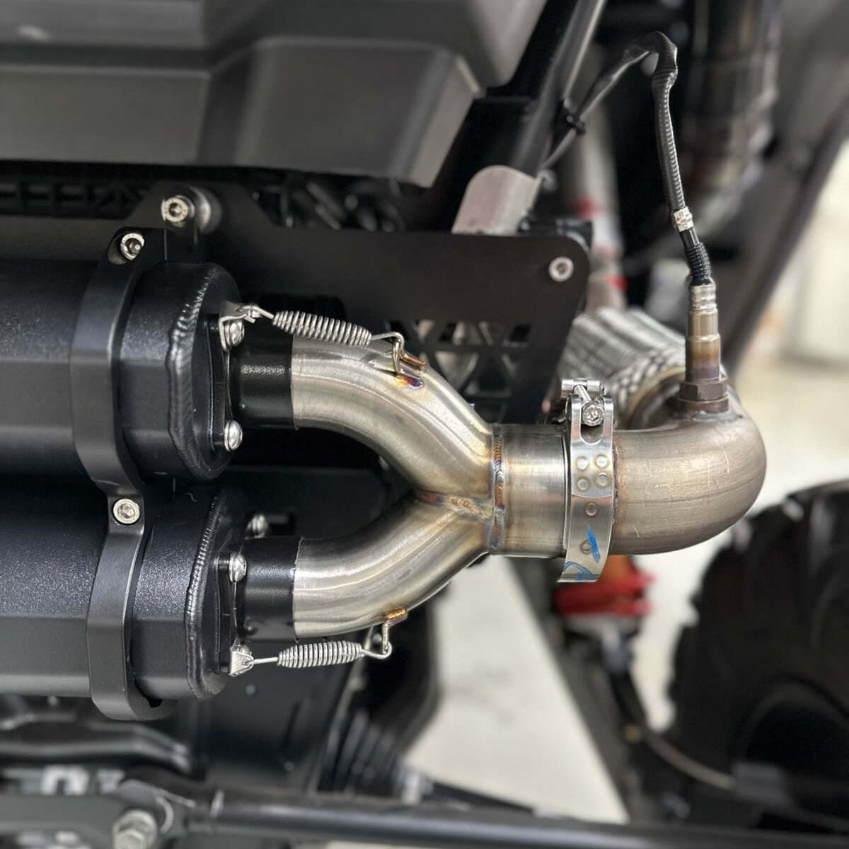 Trinity Racing '24+ Polaris RZR XP 1000 Slip on Exhaust
