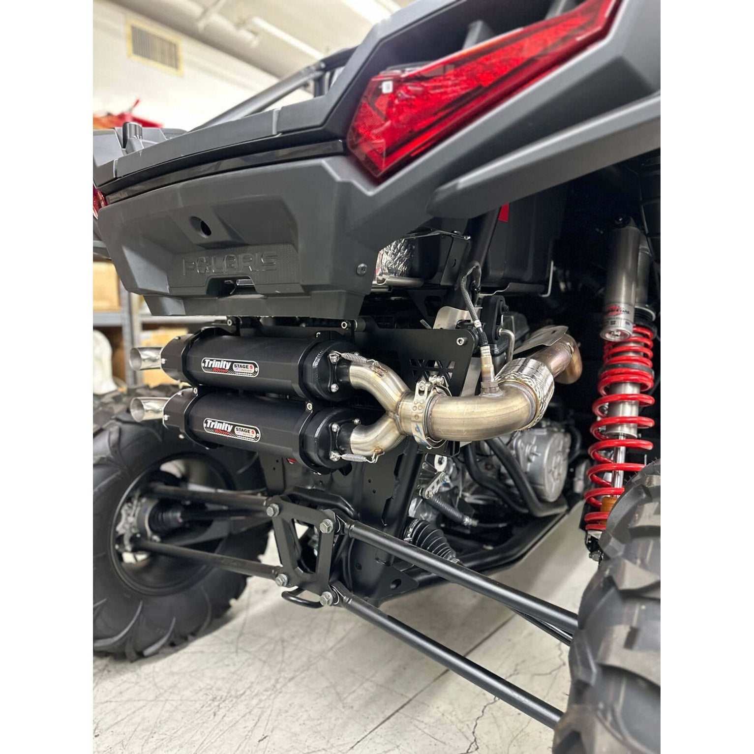 Trinity Racing '24+ Polaris RZR XP 1000 Slip on Exhaust