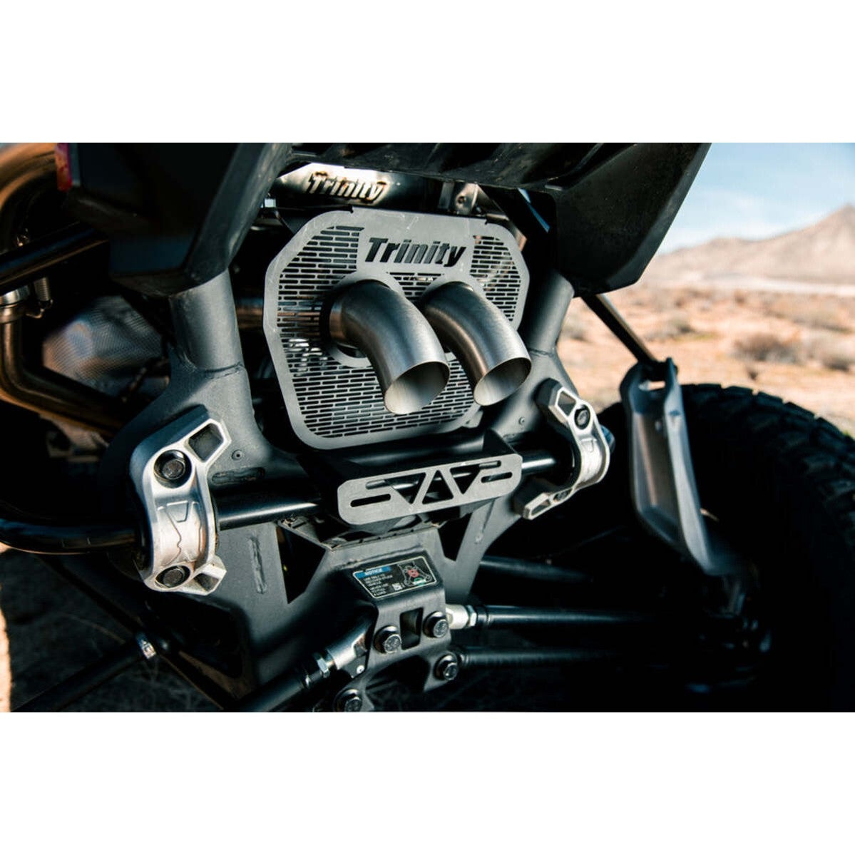 Trinity Racing Can-Am Maverick R Slip-On Exhaust
