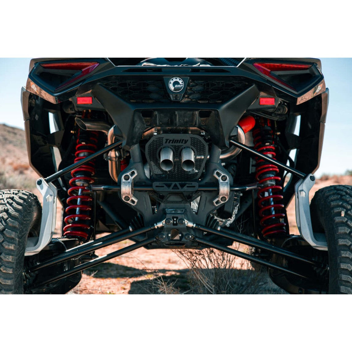 Trinity Racing Can-Am Maverick R Slip-On Exhaust