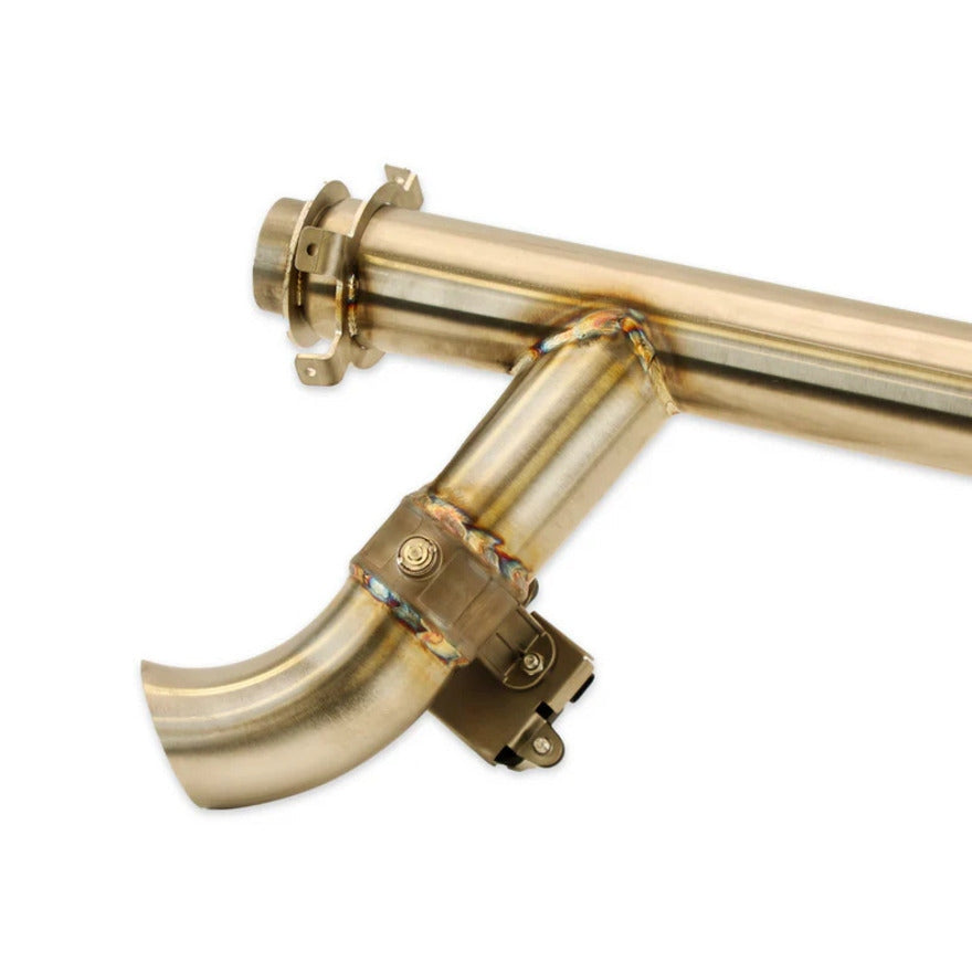 Trinity Racing Can-Am Maverick X3 Side Piece Header Pipe w/Electronic Cutout
