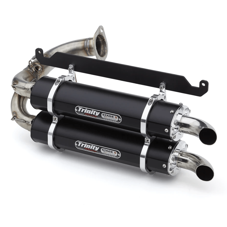 Trinity Racing Honda Talon Slip On Exhaust - Black