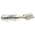 Trinity Racing Kawasaki KRX 1000 Brushed Stainless Steal Full Exhaust System