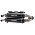 Trinity Racing Polaris RZR RS1 Slip-On Exhaust - Black