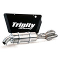 Trinity Racing Polaris RZR XP 1000 Stinger Exhaust - Brushed Stainless