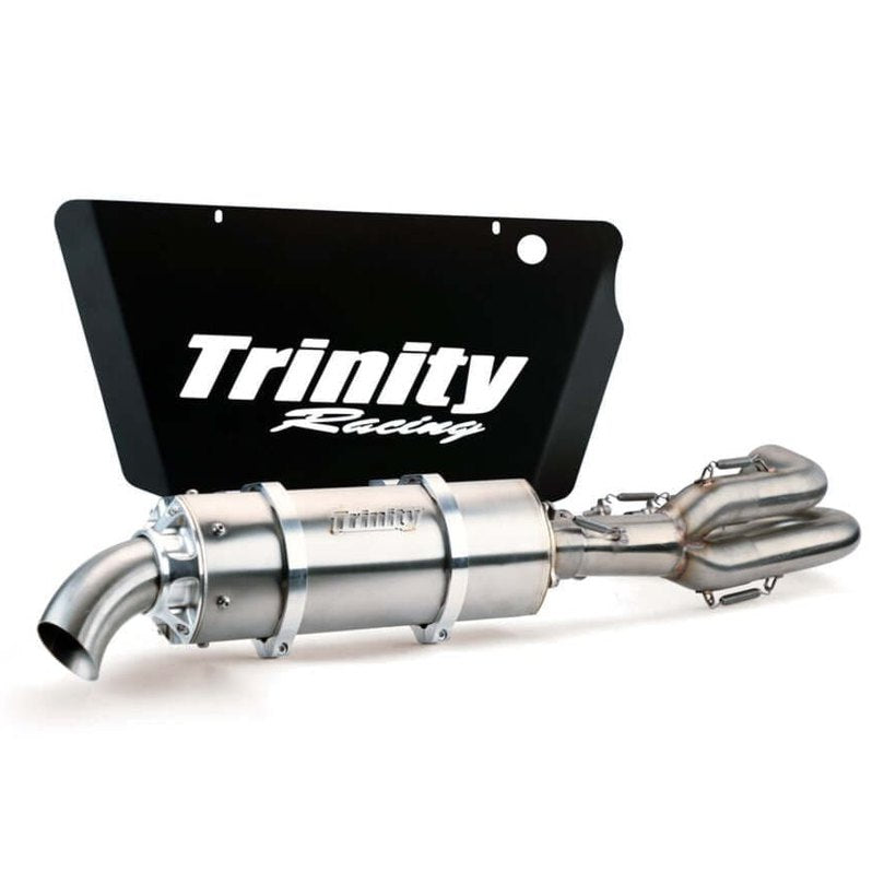Trinity Racing Polaris RZR XP 1000 Stinger Exhaust - Brushed Stainless