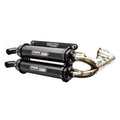 Trinity Racing Polaris RZR XP Turbo/S Full Exhaust System - Cerakote w/ Stainless Header