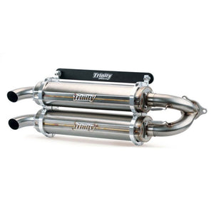 Trinity Racing Polaris RZR XP Turbo/S Stainless Steel Slip on Exhaust