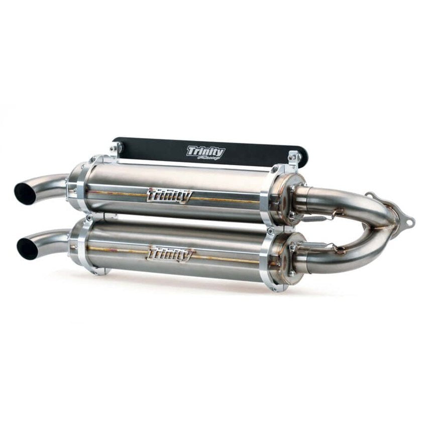 Trinity Racing Polaris RZR XP Turbo/S Stainless Steel Slip on Exhaust