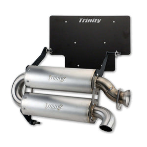 Trinity Racing Polaris Xpedition Slip-On Dual Muffler Quiet Exhaust