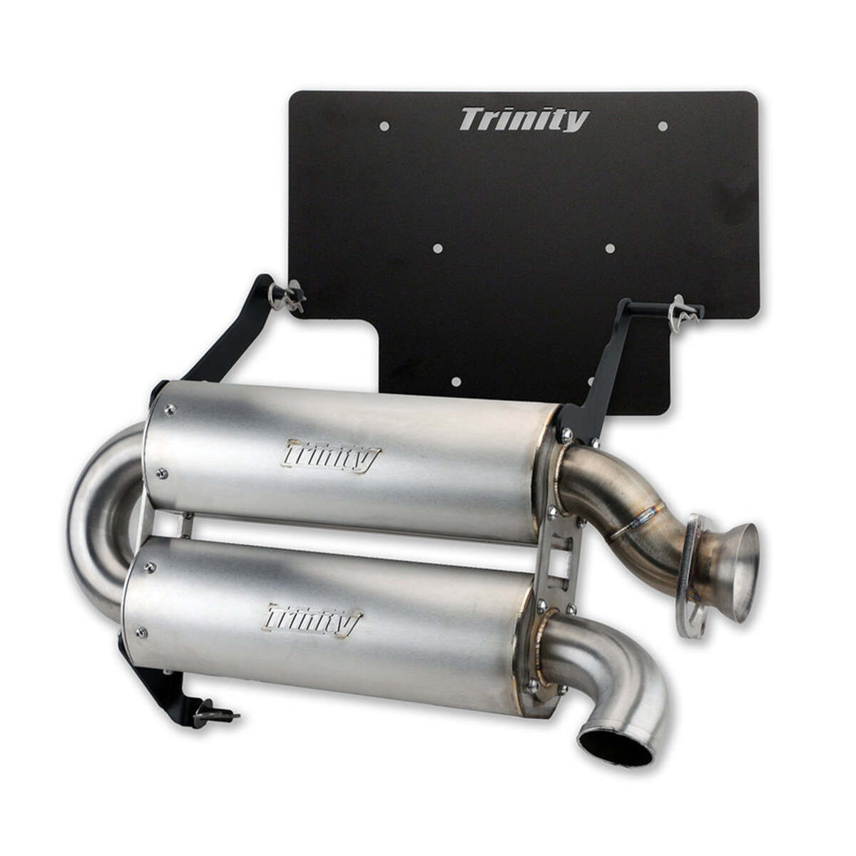 Trinity Racing Polaris Xpedition Slip-On Dual Muffler Quiet Exhaust