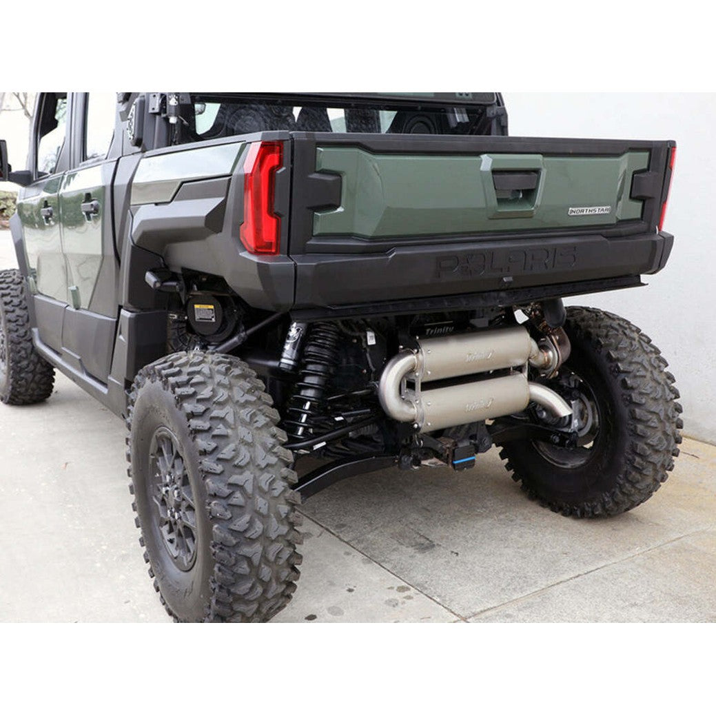 Trinity Racing Polaris Xpedition Slip-On Dual Muffler Quiet Exhaust