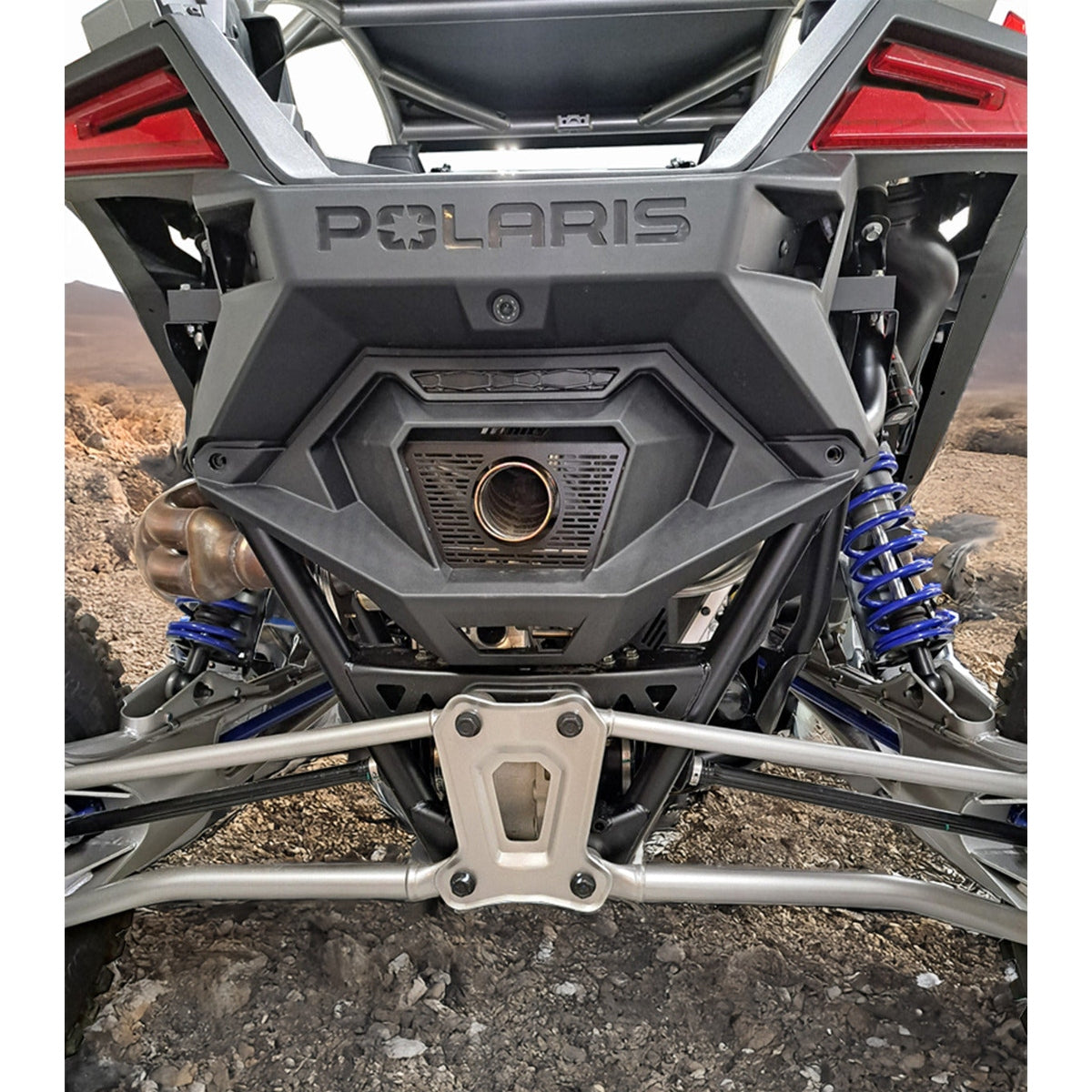 Trinity Racing Polaris RZR Pro R Center Exit Slip-on Exhaust