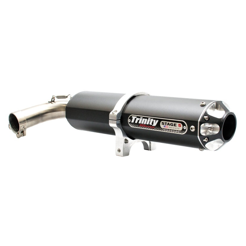 Trinity Racing Yamaha YXZ 1000R Black Slip On Exhaust