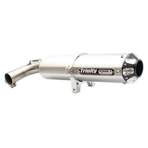 Trinity Racing Yamaha YXZ 1000R Brushed Slip On Exhaust