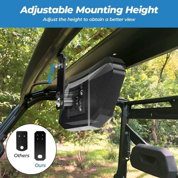 Kemimoto Polaris Ranger 500/ 570 Upgraded Rear View Mirror