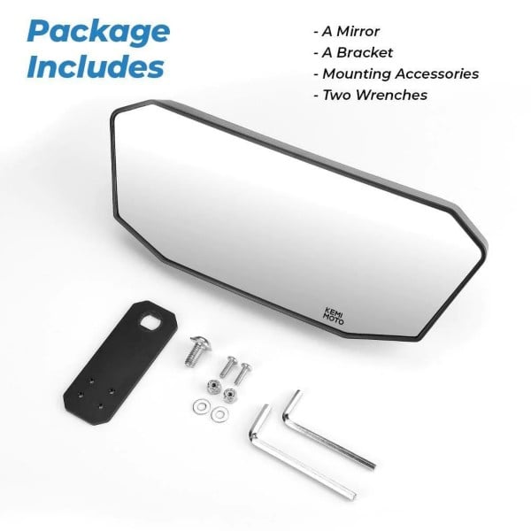 Kemimoto Polaris Ranger 500/ 570 Upgraded Rear View Mirror