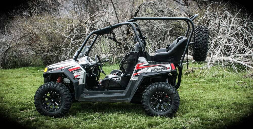 UTVMA '08-'26 Polaris RZR Spare Tire Rack
